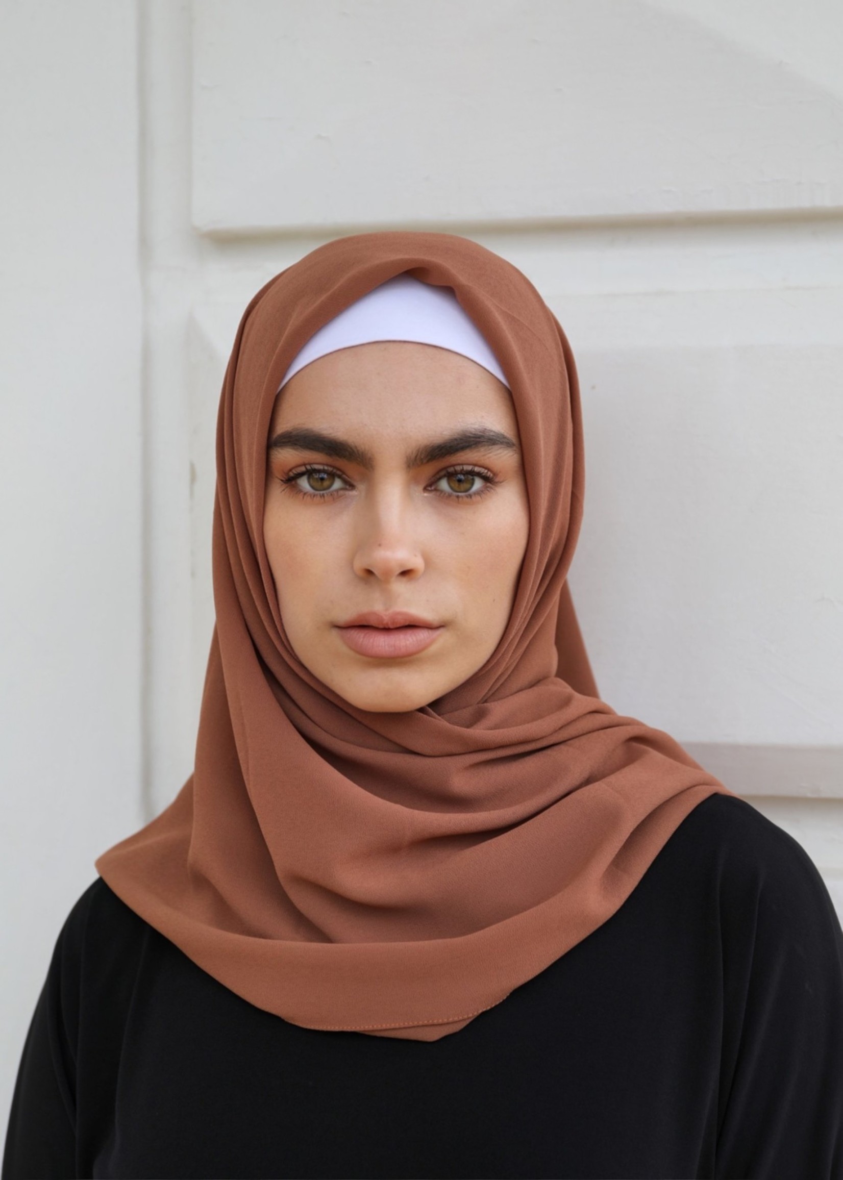 Nasiba Fashion Light Cinnamon Scarf