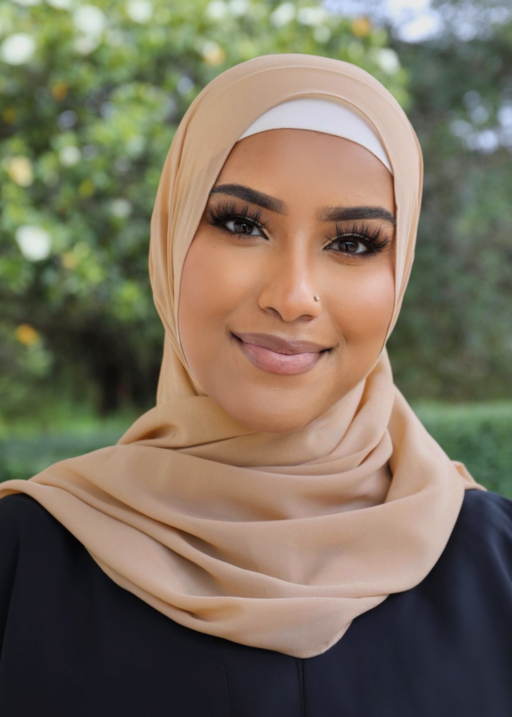 Nasiba Fashion Gilded Beige Shawl