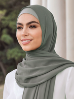 Nasiba Fashion Mink Grey Shawl