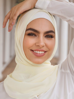 Nasiba Fashion Ivory Shawl