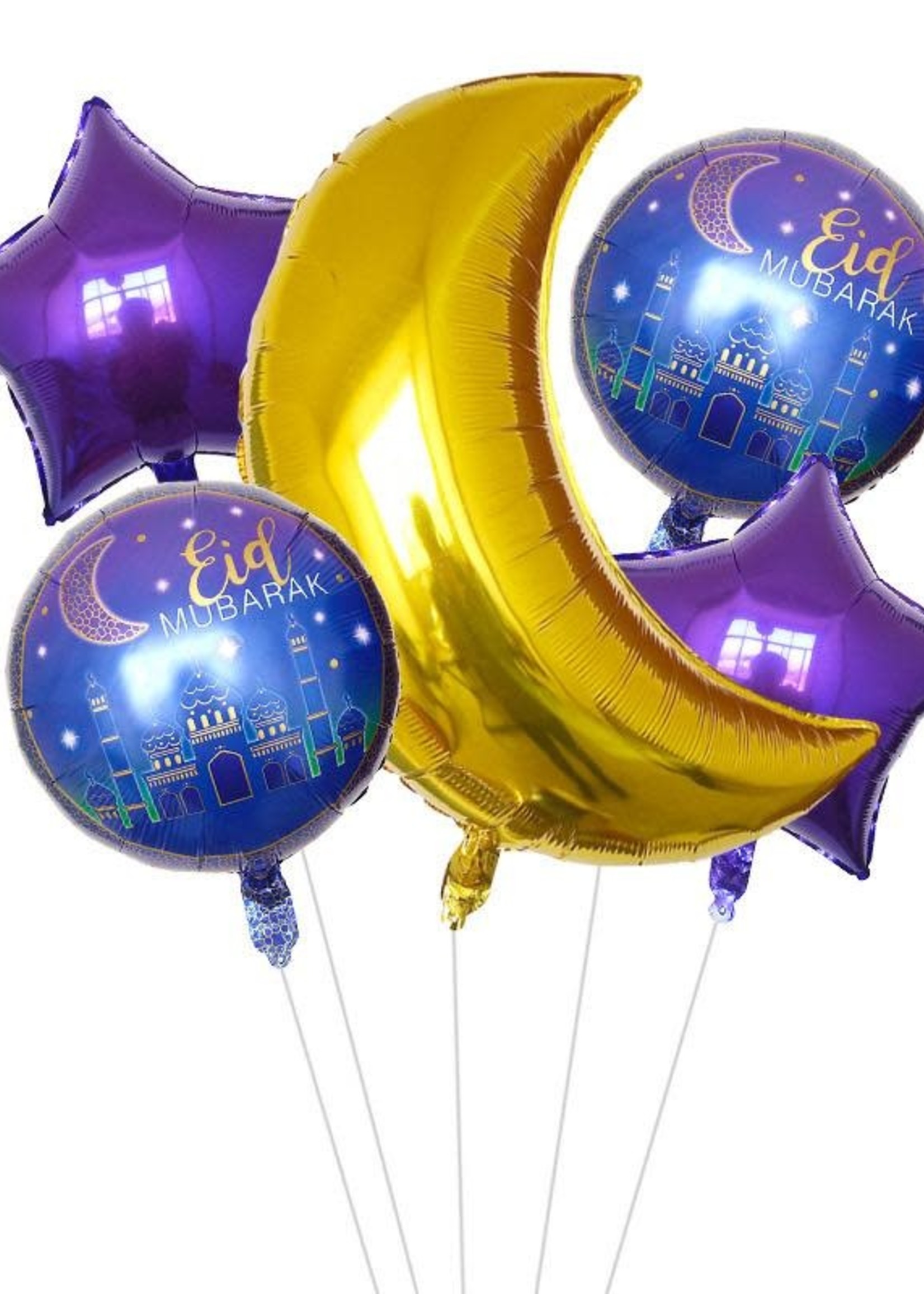 Nasiba Fashion Eid Foil Balloon Set