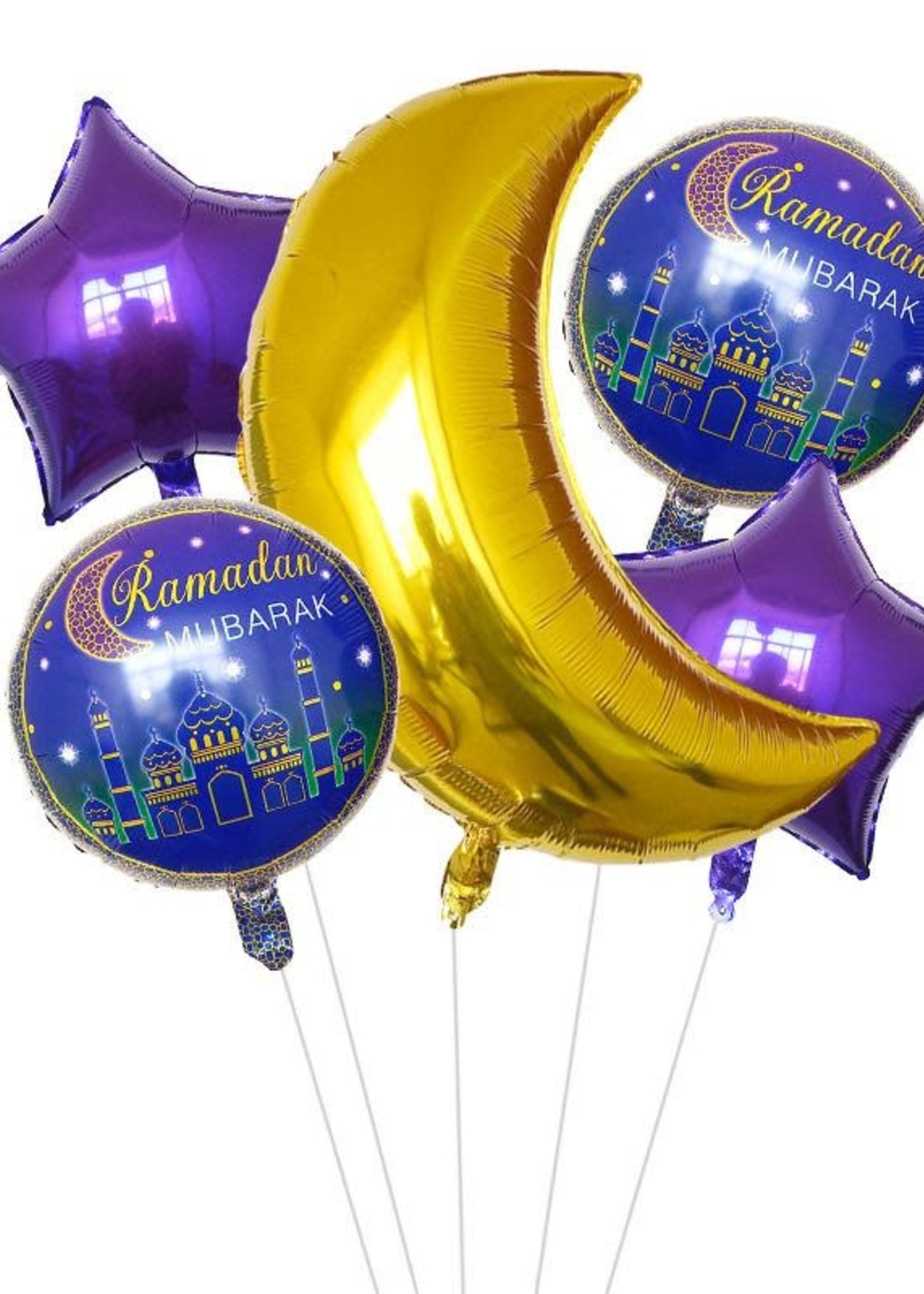 Nasiba Fashion Ramadan Foil Balloon Set