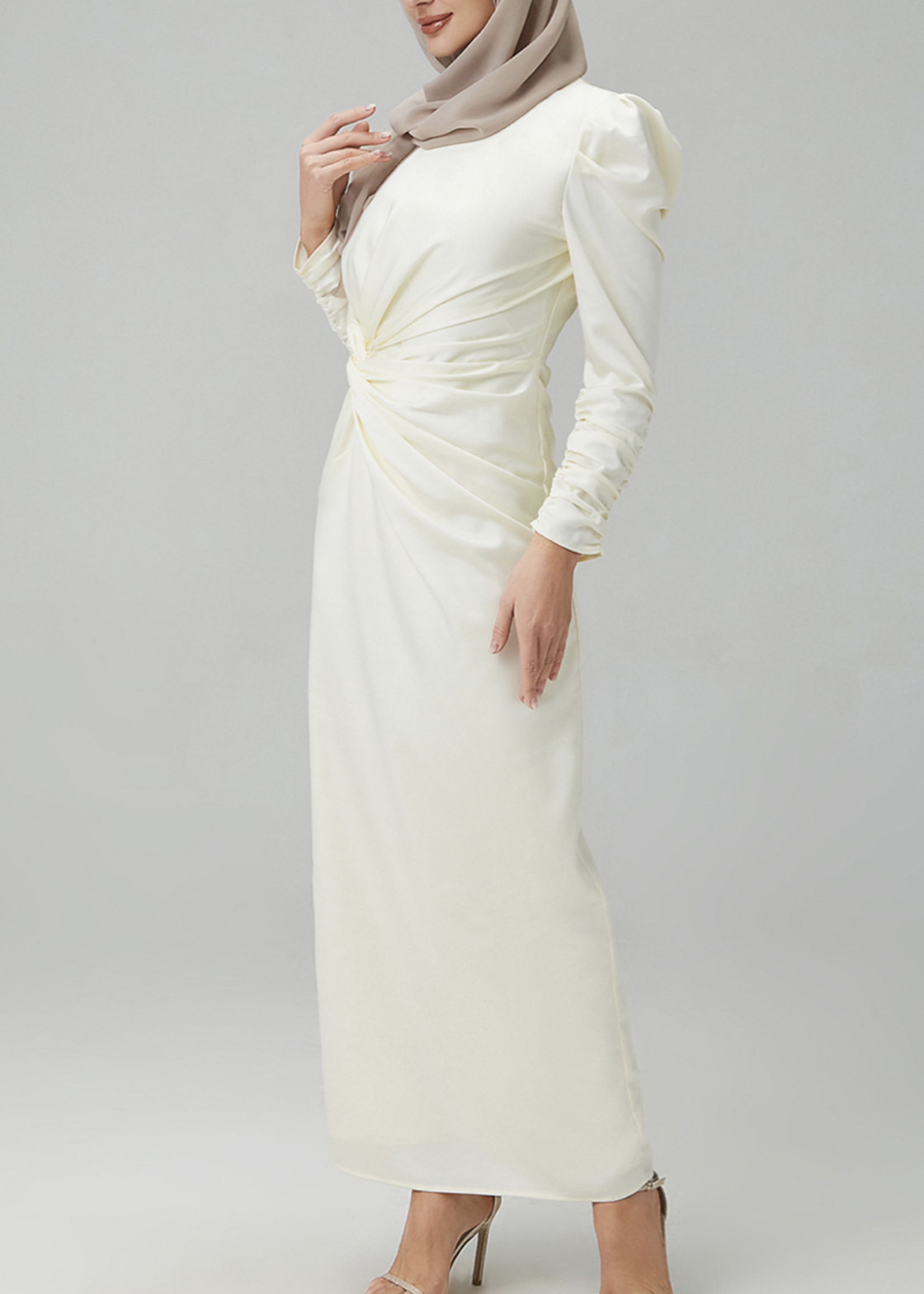 Hijab House White Purity Dress