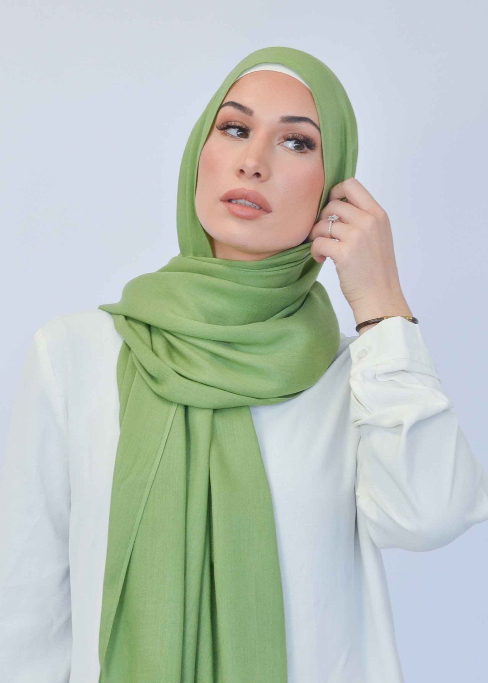 Nasiba Fashion Watercress Modal Rayon Shawl