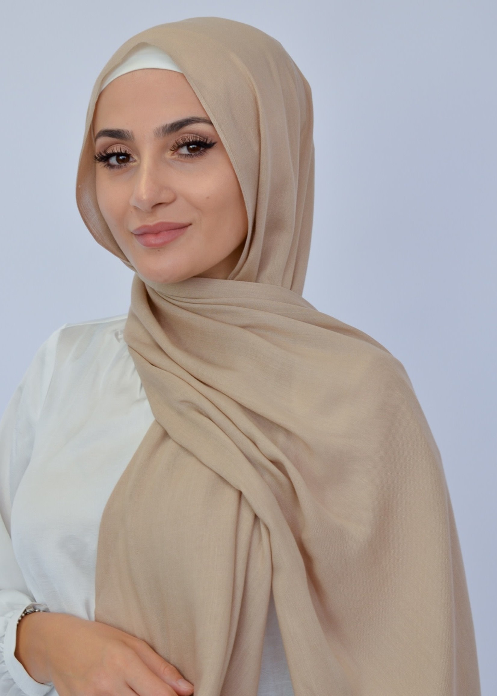 Nasiba Fashion Praline Modal Rayon Shawl