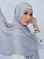 Nasiba Fashion Gull Gray Modal Rayon Shawl