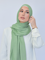 Nasiba Fashion Bella green modal Rayon Shawl