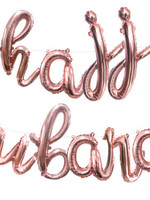 Nasiba Fashion Hajj Mubarak Foil Balloon - Rosegold