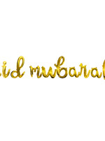 Nasiba Fashion Eid Mubarak Foil Balloon - Gold
