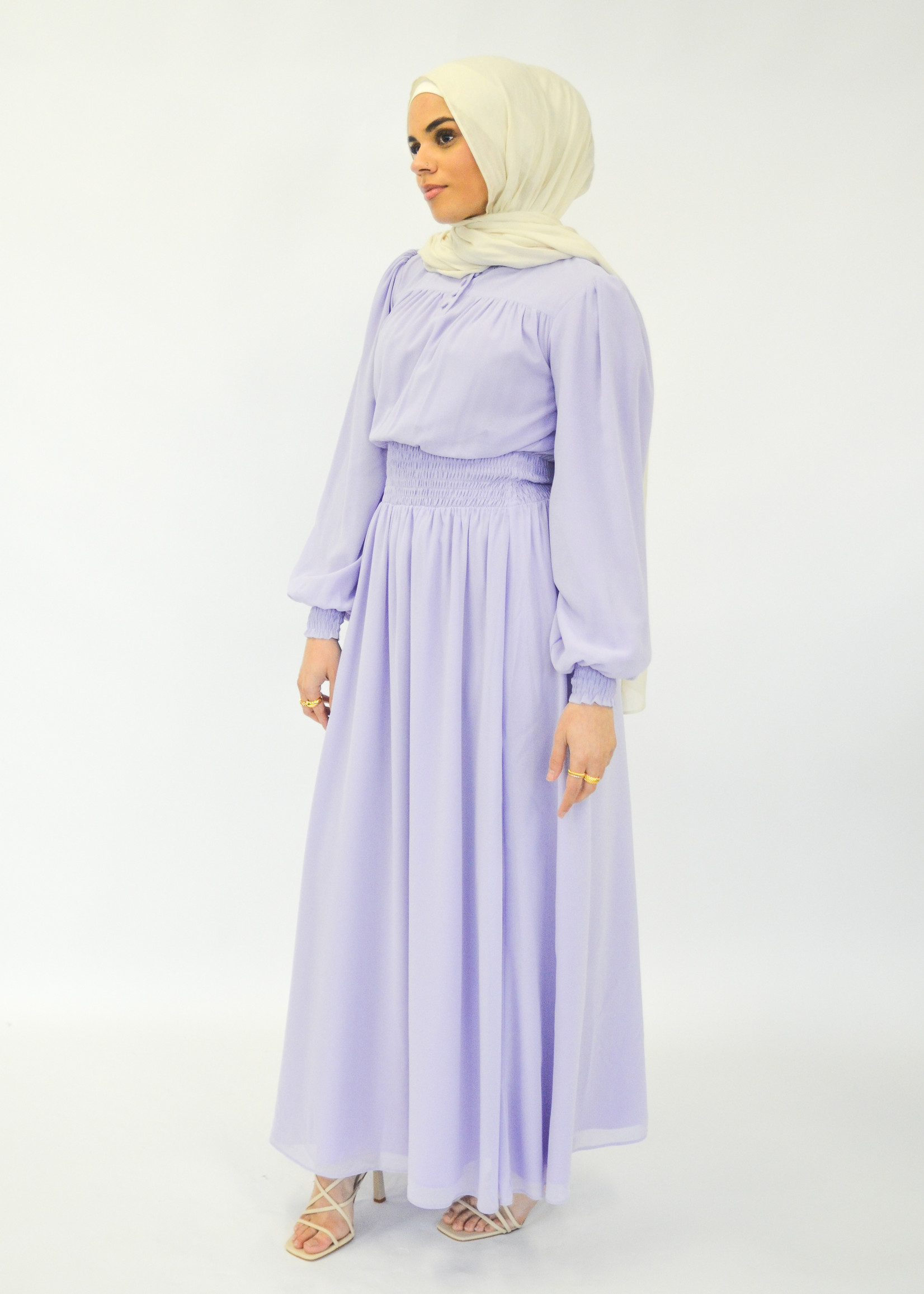 Nasiba Fashion Zara dress Lavender