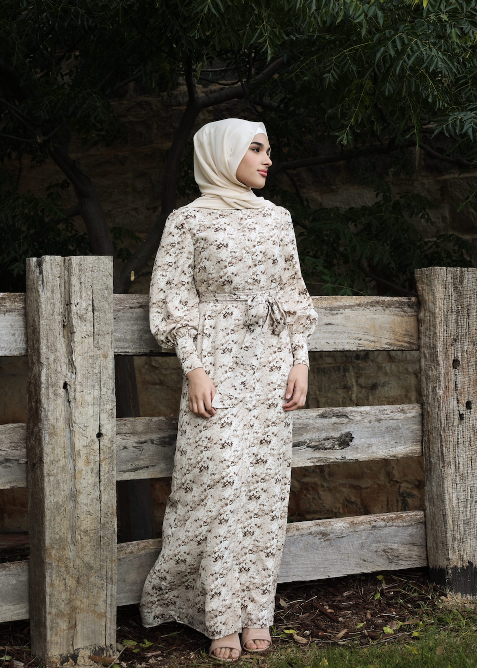 Nasiba Fashion Dalia Printed Shirt Dress