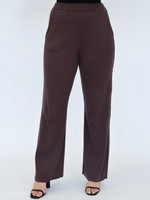 Nasiba Fashion Chocolate Wintertide wide-leg pants