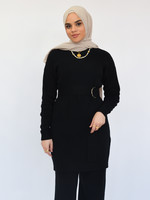 Nasiba Fashion Black wintertide top