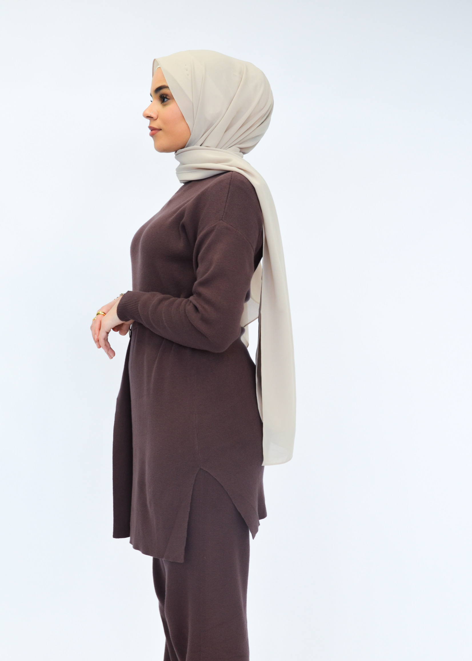 Nasiba Fashion Chocolate wintertide top