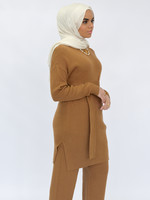 Nasiba Fashion Camel wintertide top