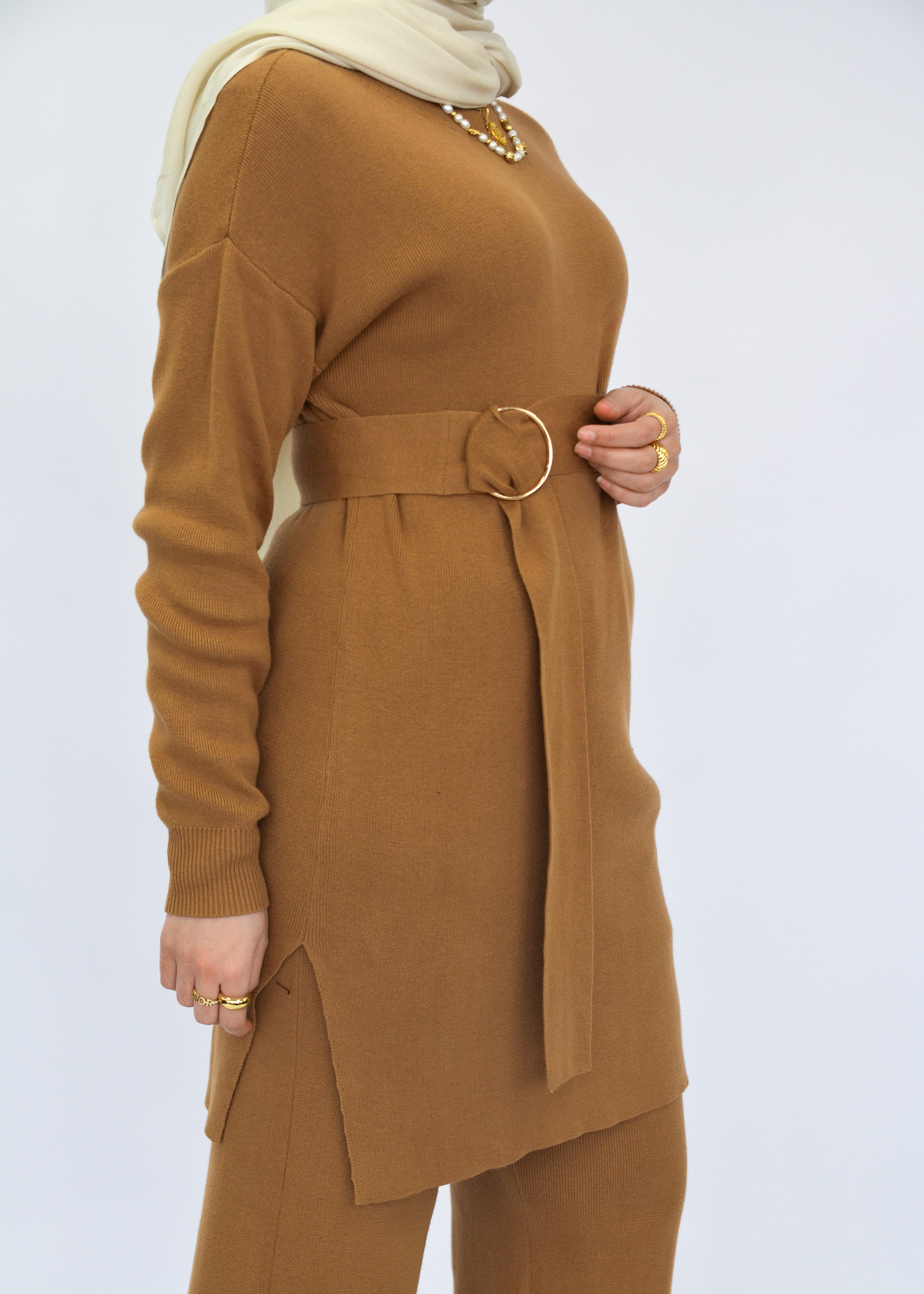 Nasiba Fashion Camel wintertide top