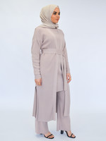Nasiba Fashion Rose beige wintertide cardigan