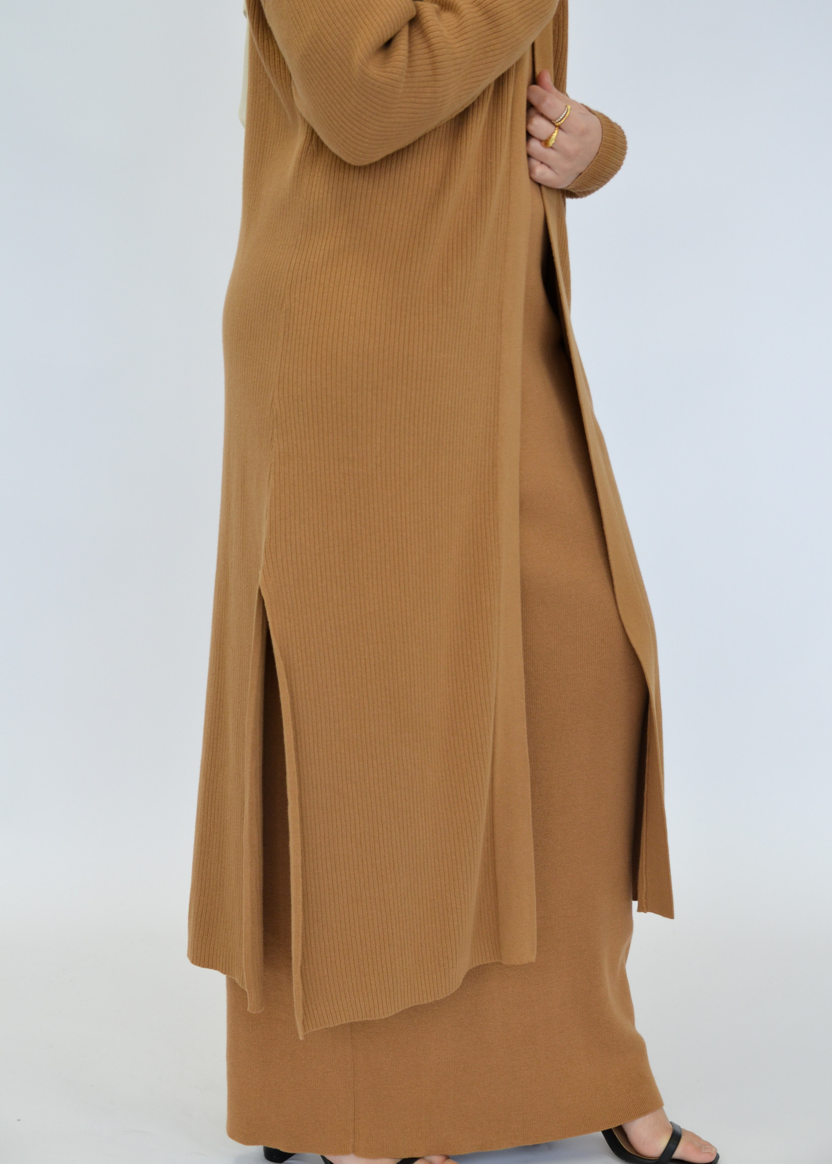 Nasiba Fashion Camel wintertide cardigan