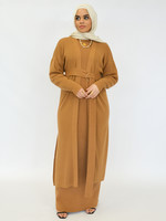 Nasiba Fashion Camel wintertide cardigan