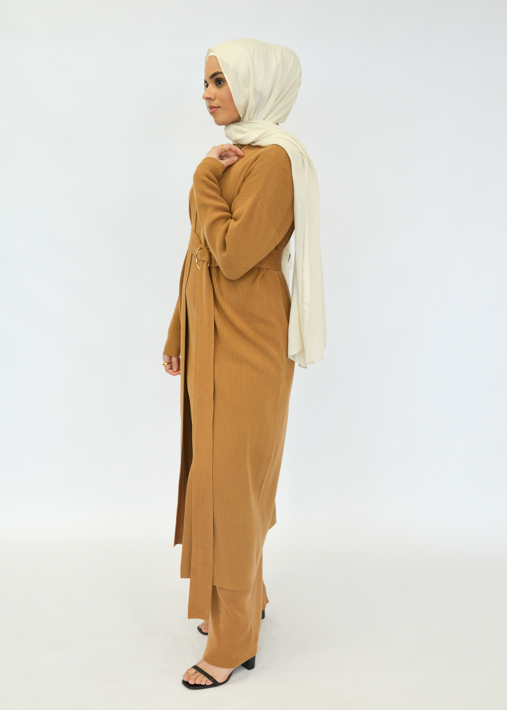 Nasiba Fashion Camel wintertide cardigan