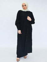 Nasiba Fashion Black wintertide oversize cardigan