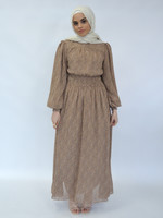 Nasiba Fashion Zara printed dress