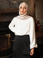 Nasiba Fashion White rae blouse