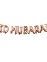 Nasiba Fashion Eid Mubarak Foil banner Rose Gold