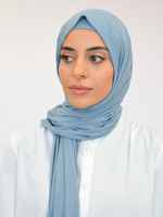Nasiba Fashion Jersey shawl set cyaneus