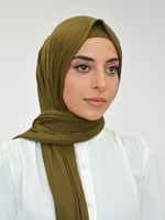 Nasiba Fashion Jersey shawl set peat moss