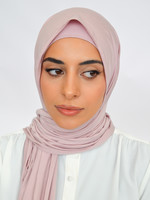 Nasiba Fashion Jersey shawl set pink nectar