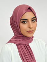 Nasiba Fashion Jersey shawl set hawthorn rose