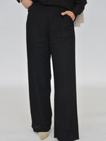 Nasiba Fashion Balmy wide leg pants / Black