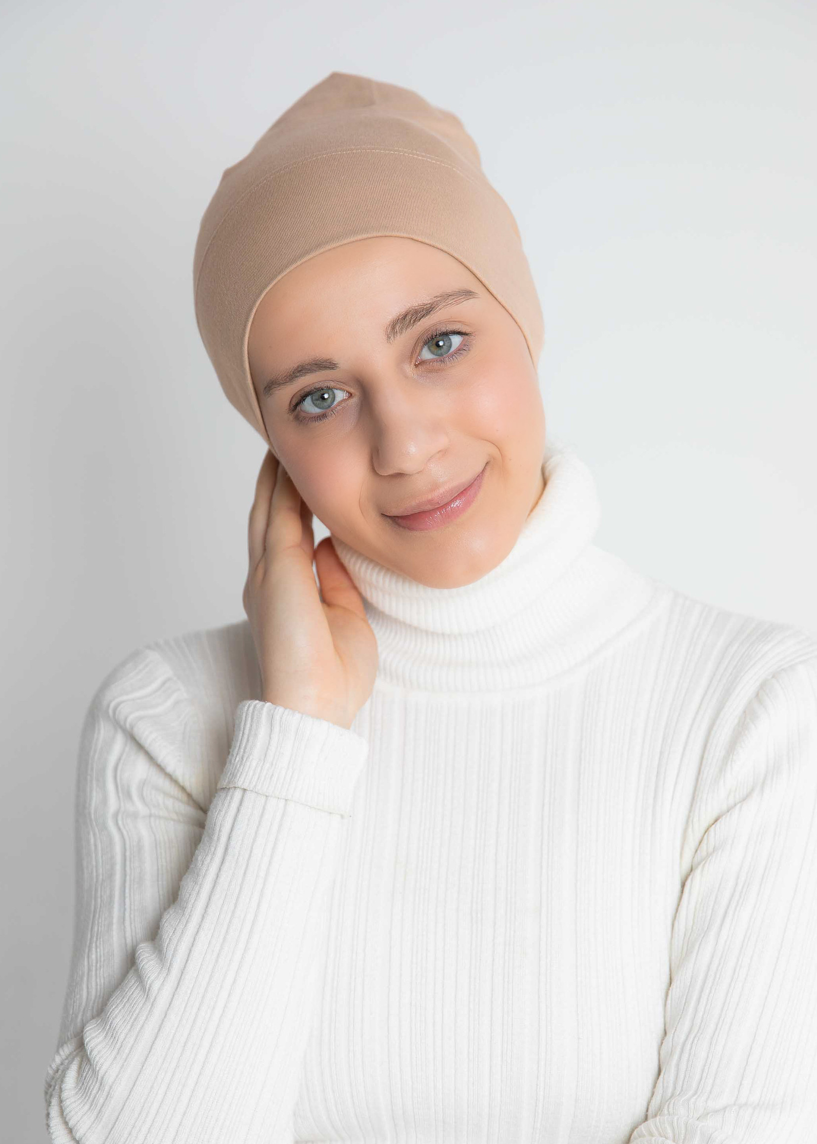 Nasiba Fashion Headband Cream Blush