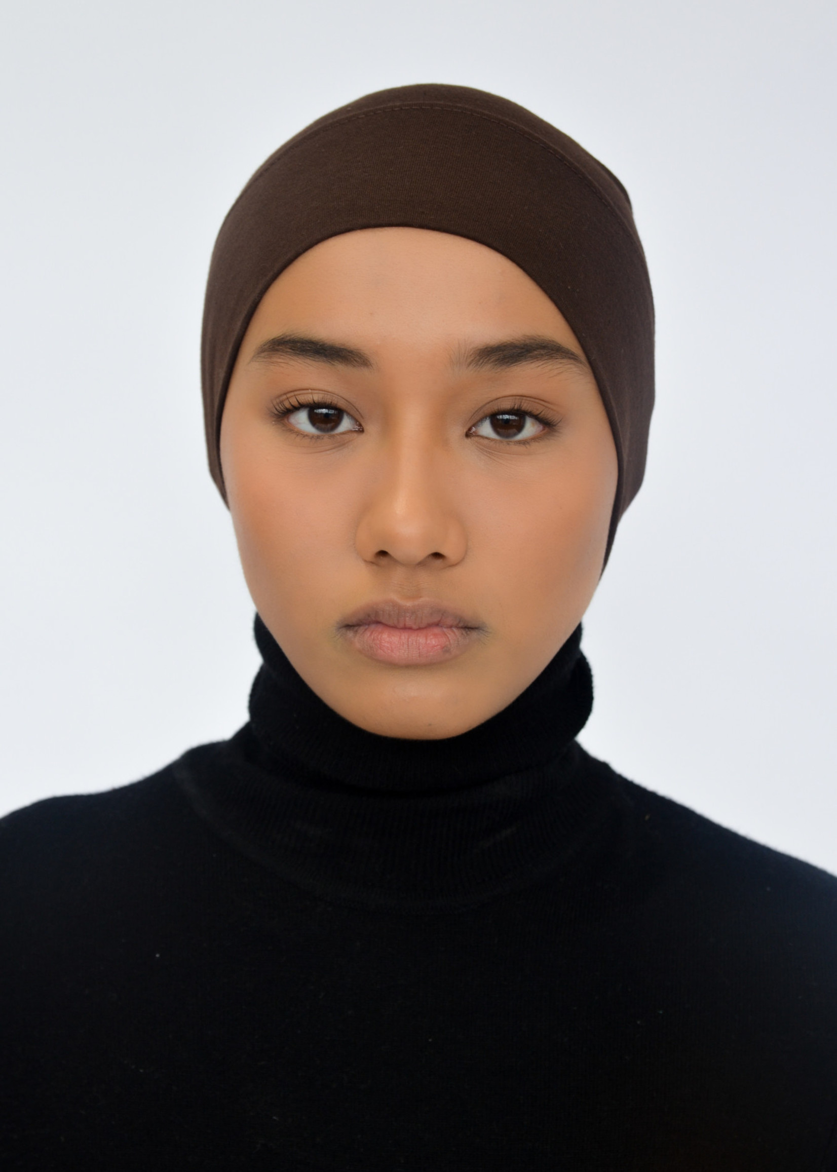 Nasiba Fashion Headband Brown stone