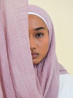 Nasiba Fashion Burlwood cotton crinkle shawl
