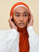 Nasiba Fashion Picante cotton crinkle shawl