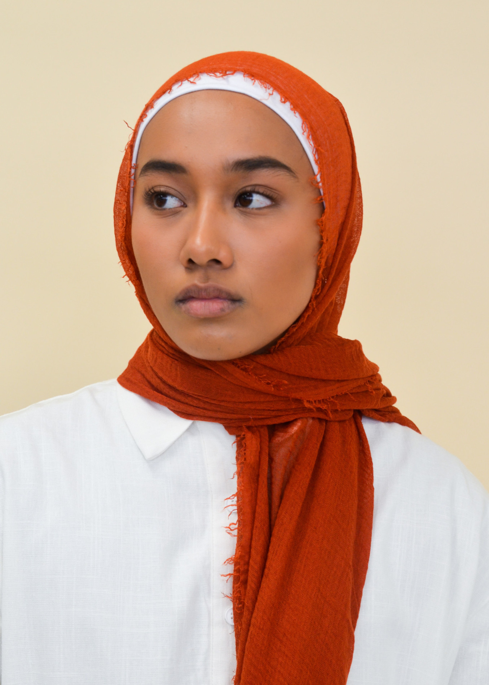 Nasiba Fashion Picante cotton crinkle shawl