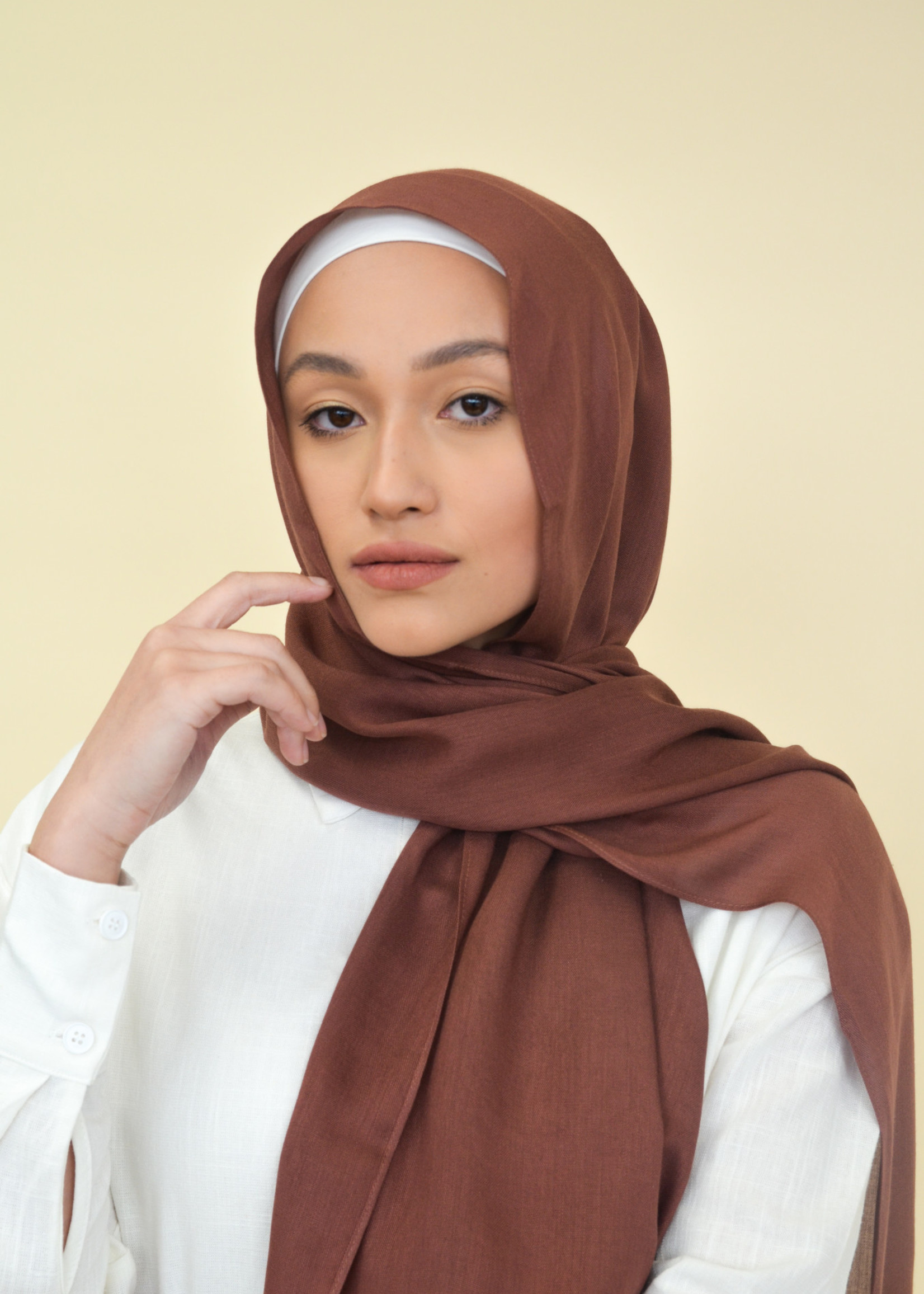 Nasiba Fashion Clove Modal Rayon Shawl