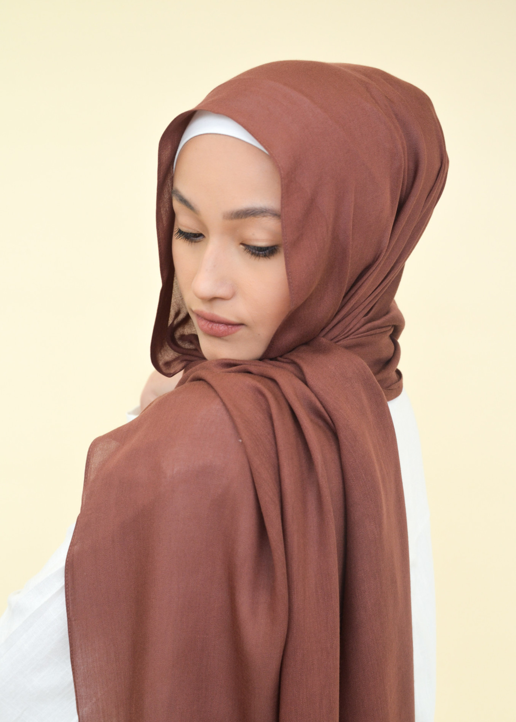 Nasiba Fashion Clove Modal Rayon Shawl