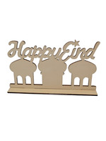 Nasiba Fashion Happy Eid wooden plaque mini