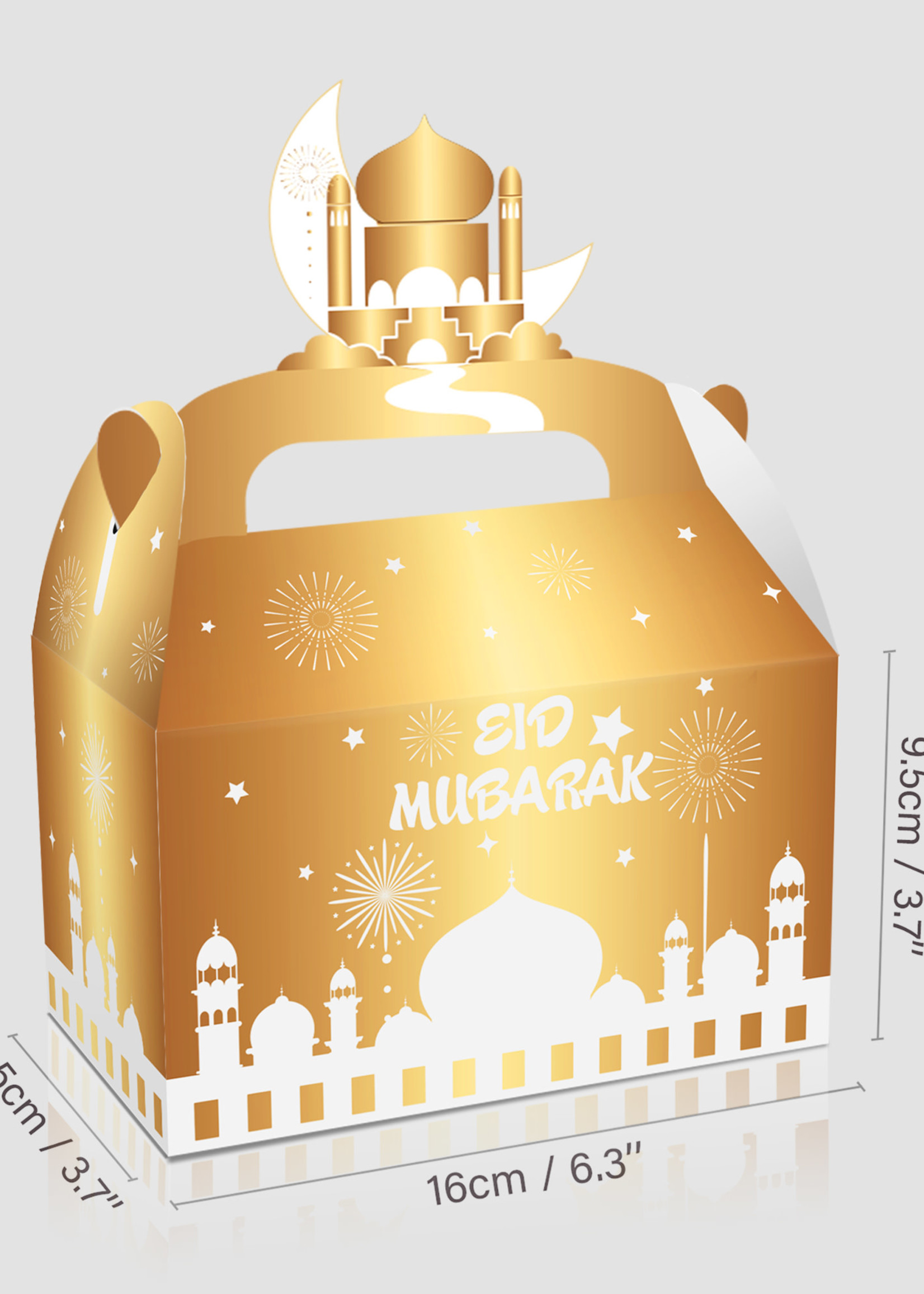 Nasiba Fashion 12pc Eid Muabarak boxes
