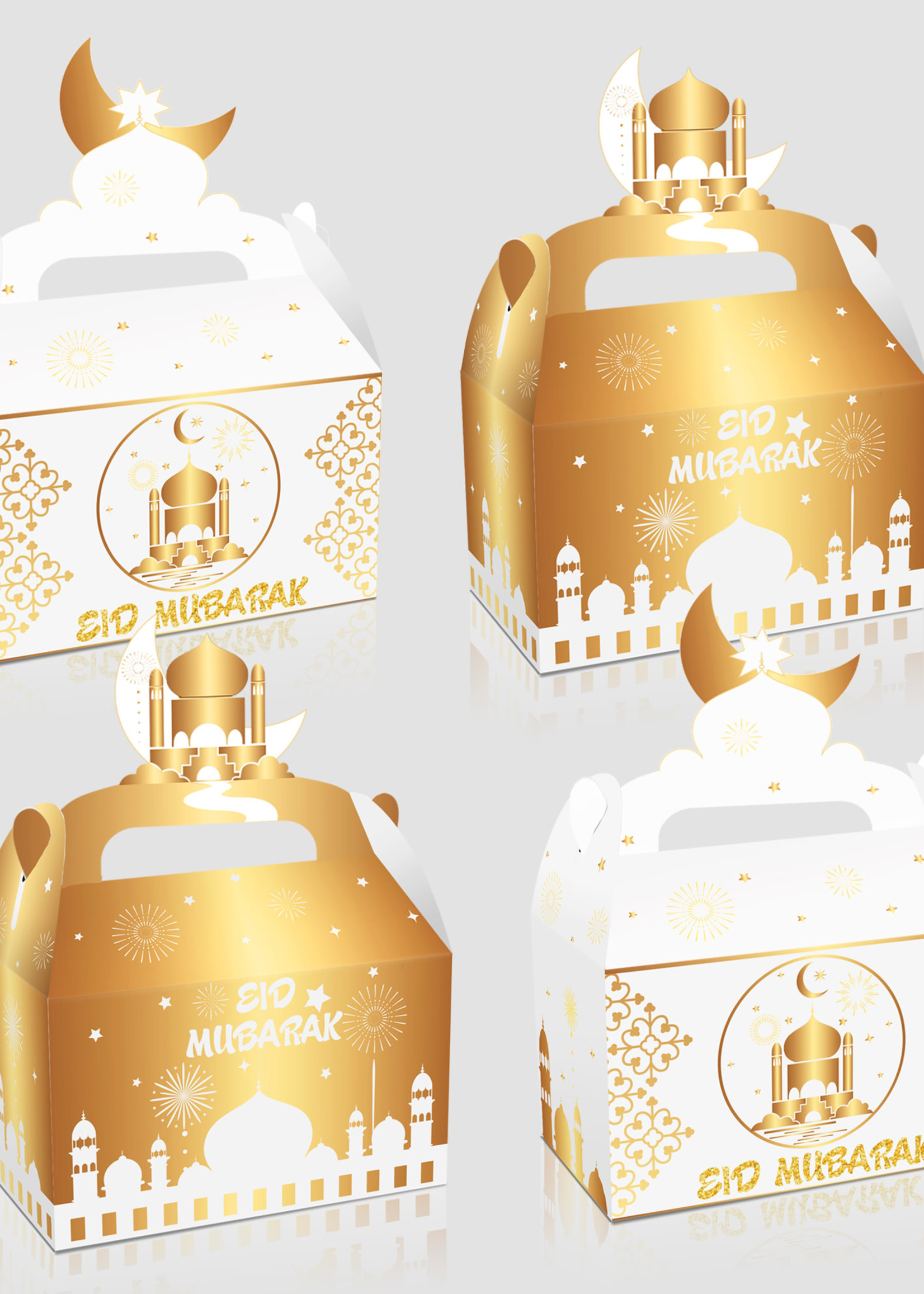 Nasiba Fashion 12pc Eid Mubarak boxes
