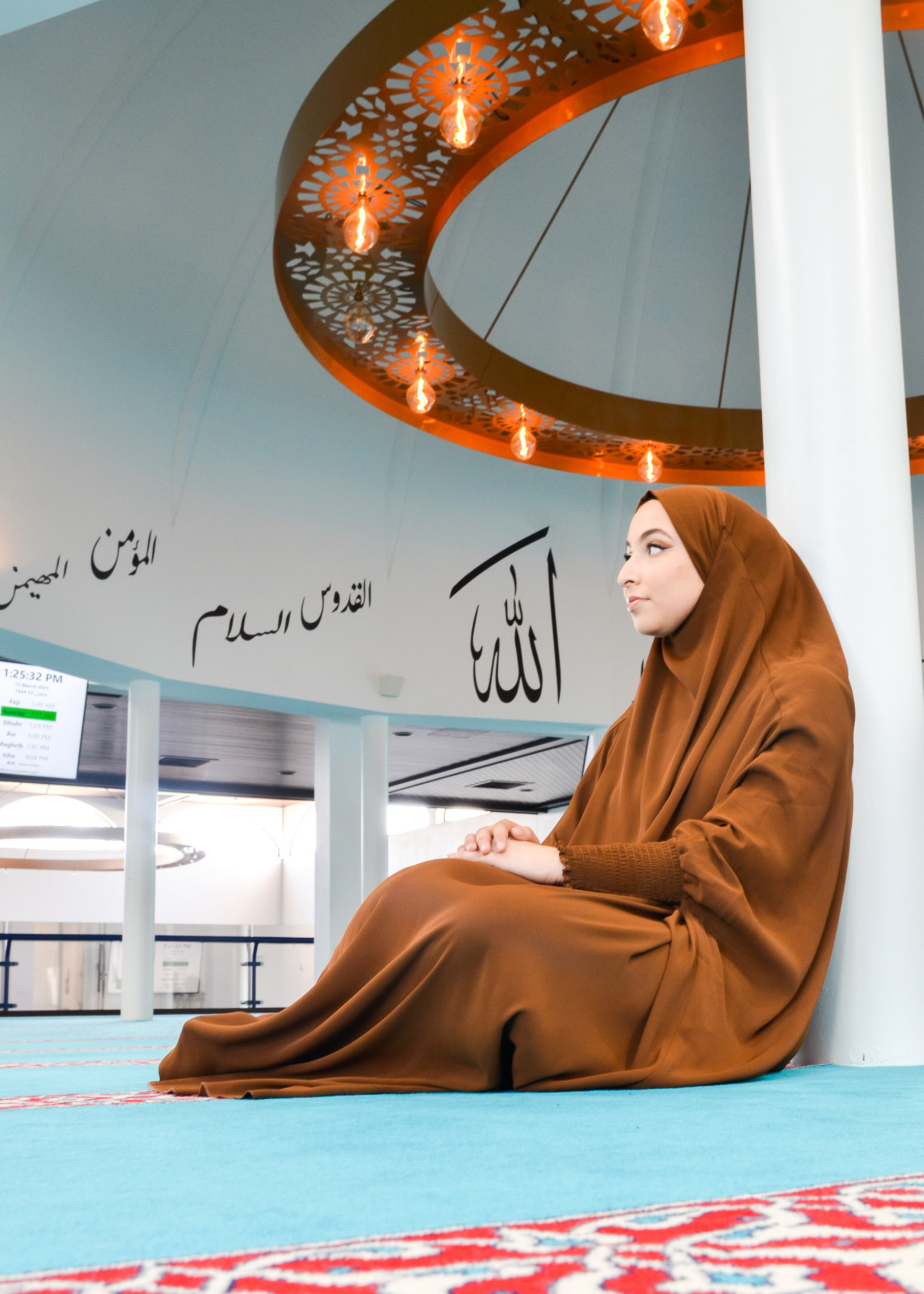 Nasiba Fashion Full Length Jilbab - Caramel