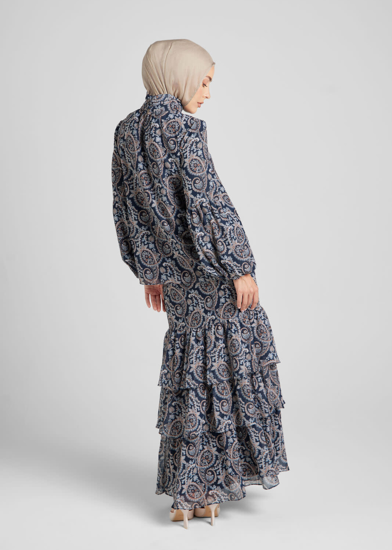 Hijab House Paisley Top