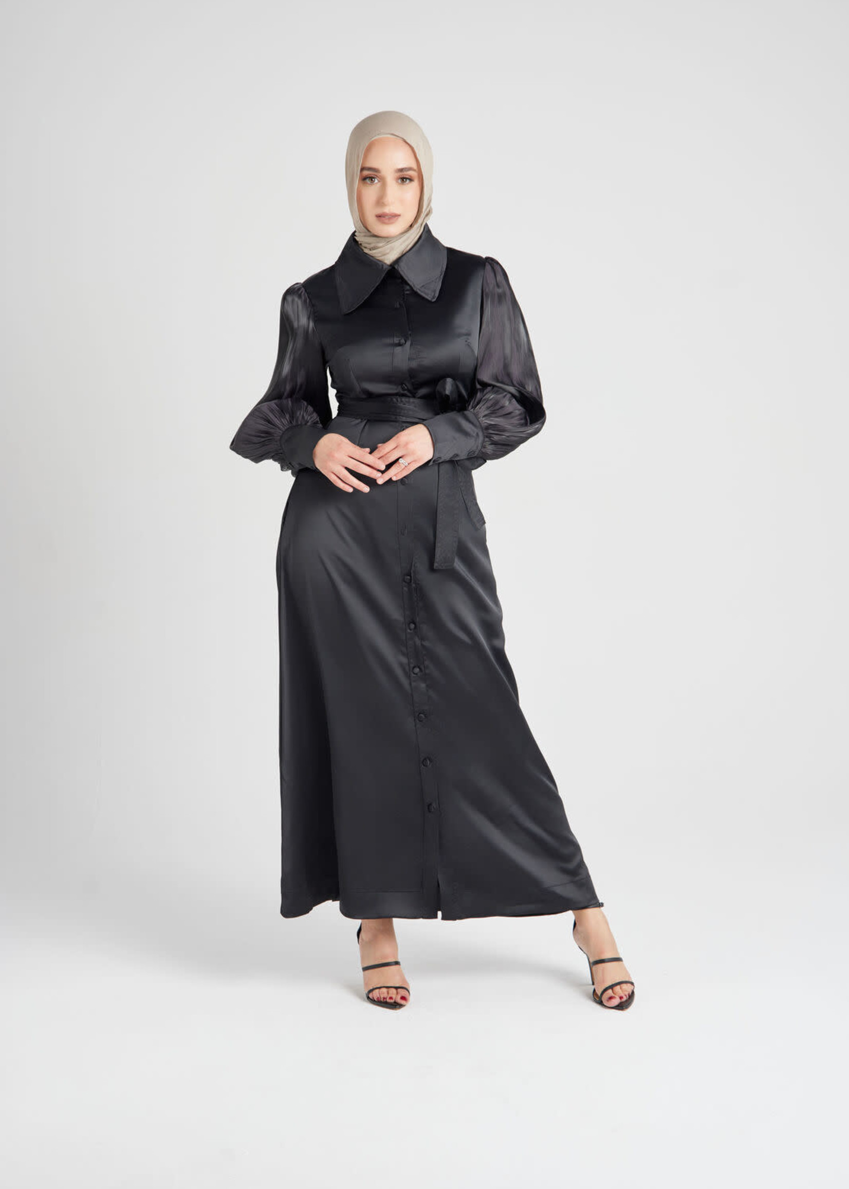 Hijab House Jade Belted Dress