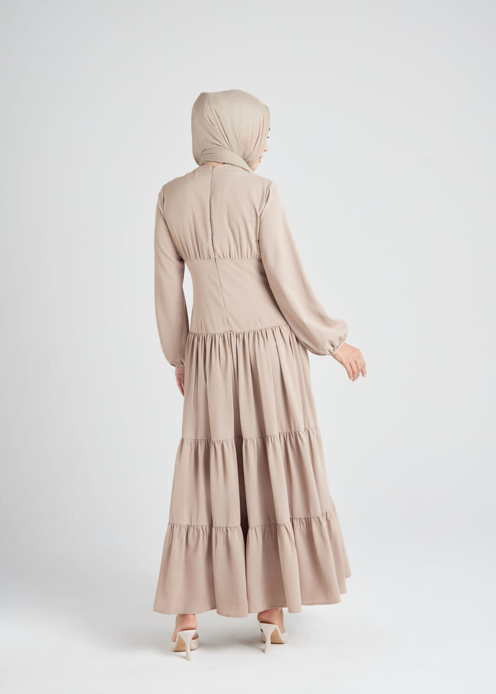 Hijab House Fowley Sand Dress