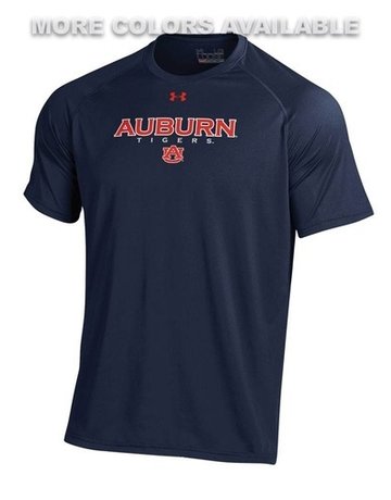 Under Armour Big Boys Navy Auburn Tigers Replica Baseball Jersey