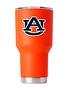 Gametime Lights LLC AU Orange 30 oz. Tumbler with Lid