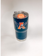 Gametime Lights LLC Eagle Thru A Navy 20 oz. Tumbler with Lid
